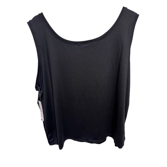 Peter Nygard Women's Black Sleeveless Tank Top Plus Size 3X - Picture 5 of 8